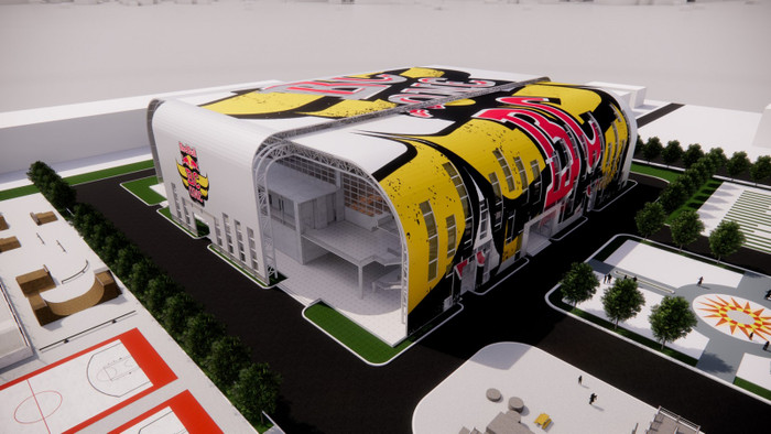 Phối cảnh một số khu vực trong đồ án tốt nghiệp của cựu sinh viên trường ĐH Tôn Đức Thắng