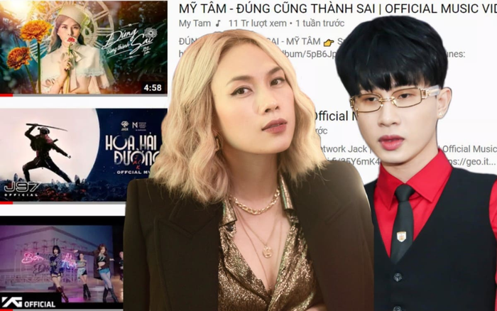 Sau BlackPink, đến lượt Jack bị chị đẹp Mỹ Tâm cho lùi bước về sau trên Youtube Ảnh 2