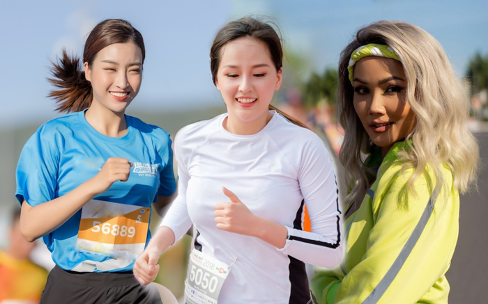 Những nàng Hậu Việt Nam chăm chạy bộ giữ dáng Ảnh 2