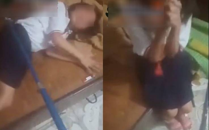 Xôn xao vụ việc bố dùng cần câu đánh, lấy dây xích dọa trói con gái vì đi ăn cháo cùng mẹ sau khi tan học Ảnh 2