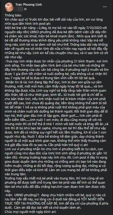 Ca sĩ Phương Linh trách mình ích kỉ, tầm thường khi từ chối nhận nuôi em bé bị bỏ rơi Ảnh 3