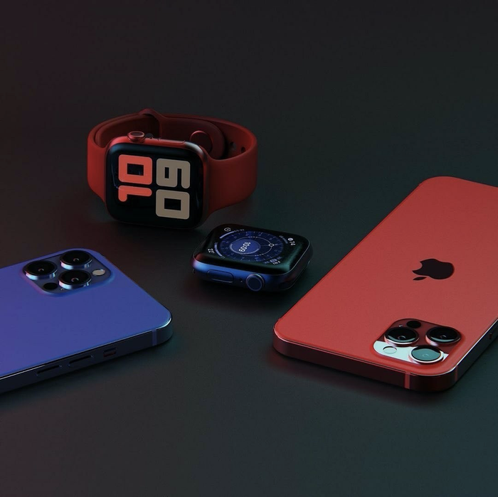 GizChina dẫn nguồn từ một số nhà phân tích tại Trung Quốc cho biết, iPhone 12 sẽ có 2 tuỳ chọn màu sắc mới, gồm xanh navy và đỏ. (Ảnh: @iphone_luver)