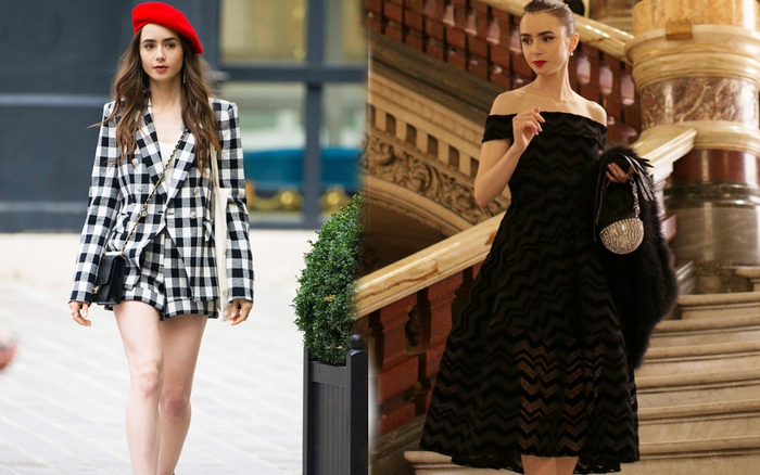Mặc đẹp theo phong cách Pháp như Lily Collins trong bộ phim Netflix đình đám Emily in Paris Ảnh 2