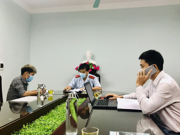 Hưng Vlog đã bị Sở Thông tin và Truyền thông tỉnh Bắc Giang ra quyết phạt 7,5 triệu đồng theo quy định. (Ảnh: Sở TT&TT Bắc Giang)