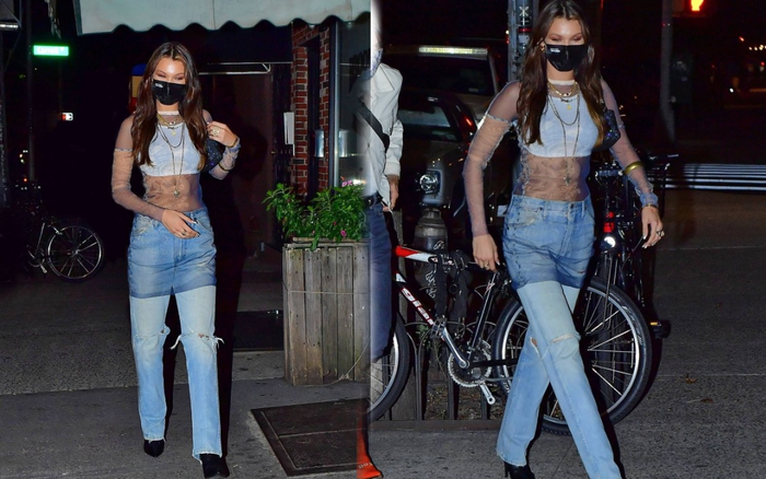 Không ngờ cũng có ngày chân dài Bella Hadid lại mặc đồ xấu đến khó hiểu ra phố Ảnh 2