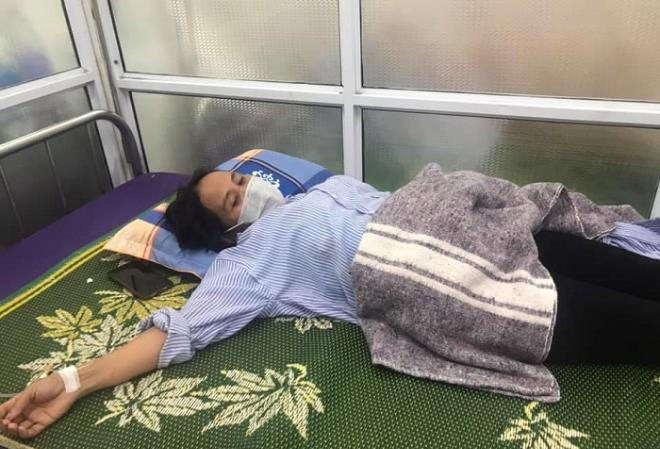 Bệnh nahan được điều trị tại bệnh viện. Ảnh: Tiền Phong