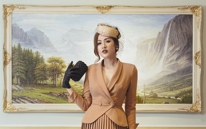 Á hậu Tú Anh gợi ý mặc đẹp với phong cách Retro những năm 50 Ảnh 2