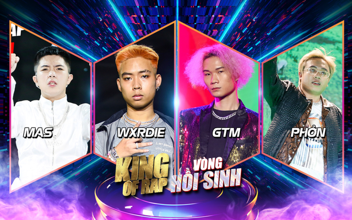 Wxrdie - GTM - Mas - Phởn 'gay gắt' giành voting để 'comeback' King Of Rap với bộ tứ MV 'cháy căng đét' Ảnh 2