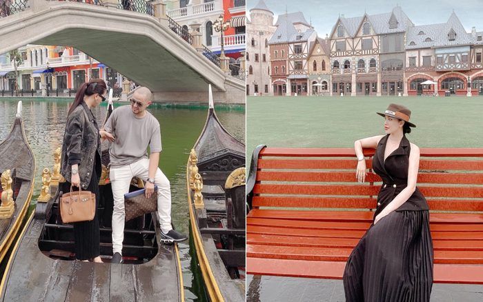 Anh trai Bảo Thy đăng loạt ảnh du lịch sang chảnh nhưng nhan sắc bà xã Trang Pilla mới chiếm 'spotlight' Ảnh 2