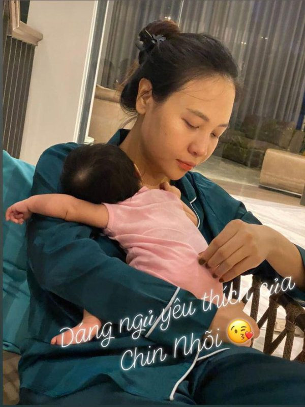 Đàm Thu Trang cũng gặp phải nhiều khó khăn khi nuôi Suchin