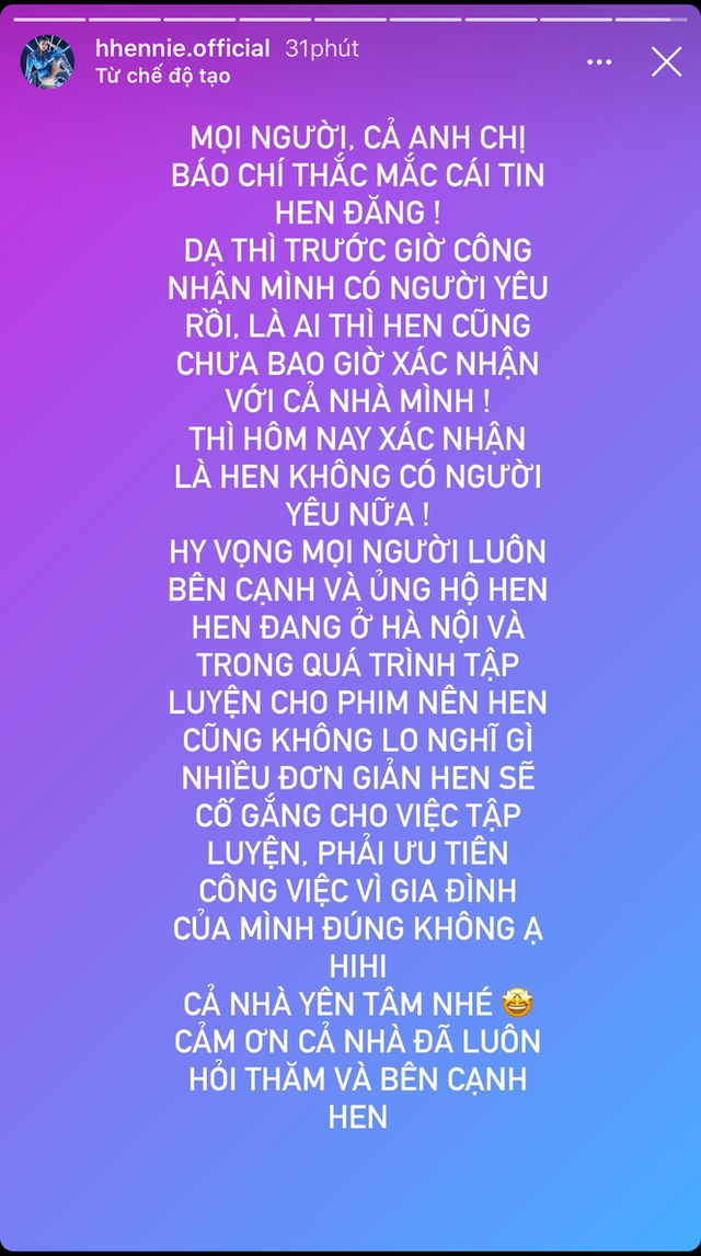 H'Hen Niê thẳng thắn khi nhắc về chuyện chia tay, công bố hiện tại lại trở về trạng thái ế Ảnh 2