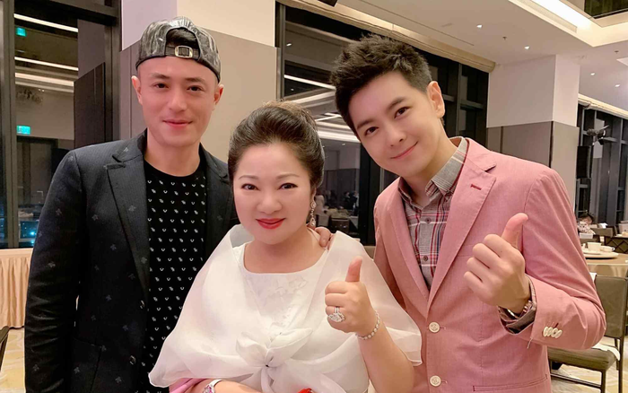 Chồng và tình cũ của Lâm Tâm Như tươi cười, xuất hiện trong cùng một khung hình Ảnh 2