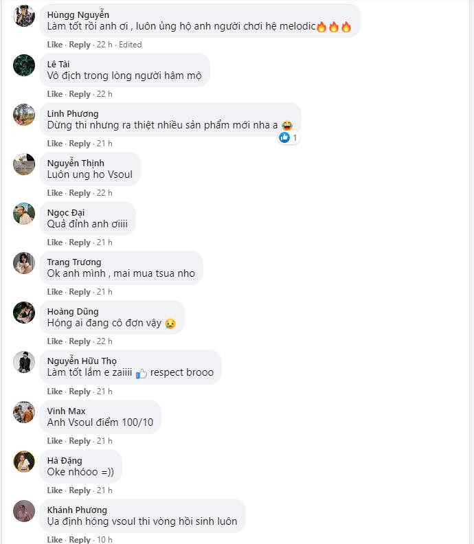 Gây bão với màn rap kết hợp cùng ERIK và dẫn đầu lượt bình chọn, VSOUL bất ngờ xin dừng chân tại KING OF RAP Ảnh 7