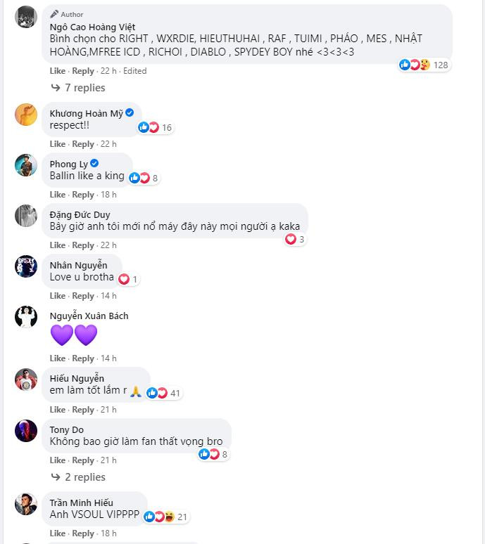 Gây bão với màn rap kết hợp cùng ERIK và dẫn đầu lượt bình chọn, VSOUL bất ngờ xin dừng chân tại KING OF RAP Ảnh 5