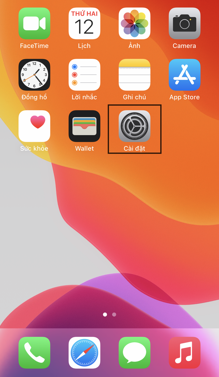 Để tắt tính năng 'Tắt tiếng cuộc gọi không rõ', bạn hãy truy cập Cài đặt