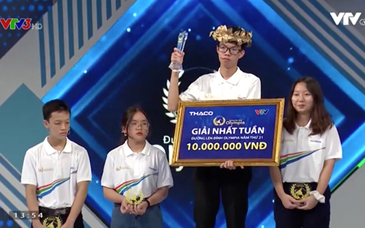 Nam sinh Đắk Nông chiến thắng thuyết phục, giành tấm vé cuối cùng vào cuộc thi tháng Olympia Ảnh 2