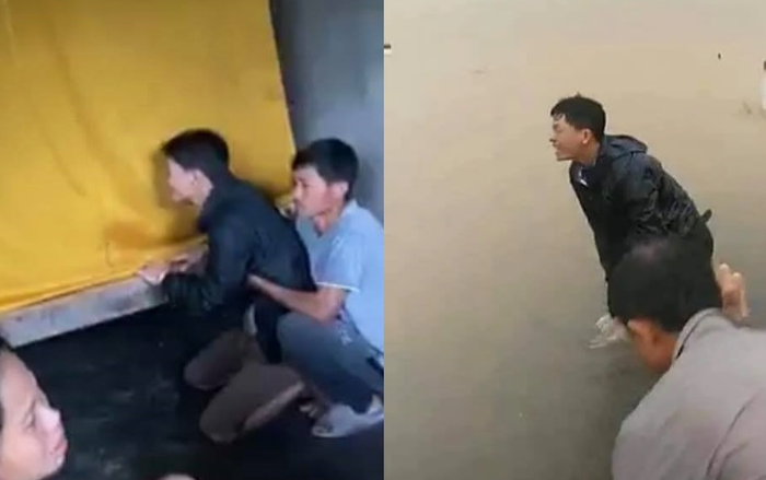 Sản phụ bị dòng nước lũ cuốn trôi tử vong: Chồng ngã khuỵu, đau đớn gào khóc gọi vợ con Ảnh 2