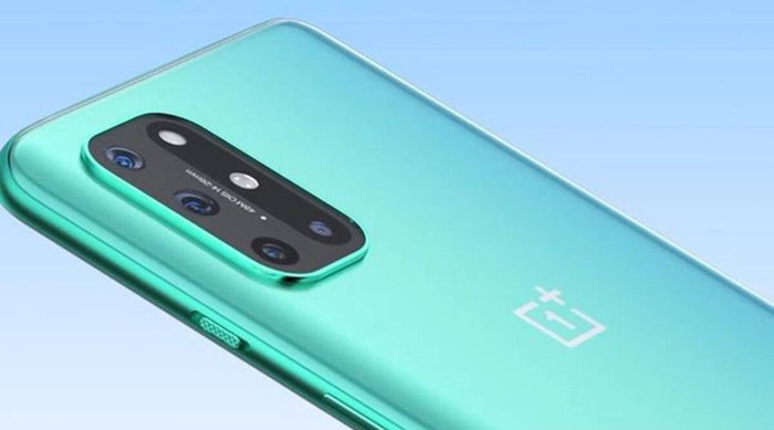 Thiết kế của chiếc OnePlus 8T 5G do chính OnePlus úp mở. Ảnh: Indian Express