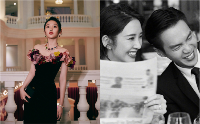 Trương Nhược Quân 'giữ của' khi Đường Nghệ Hân khoe thân hình gợi cảm sau sinh Ảnh 2