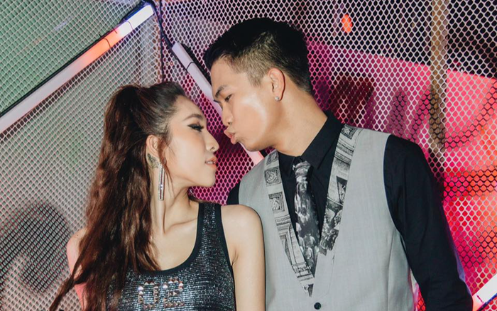 BigDaddy tình bể bình bên bà xã bốc lửa Emily tại hậu trường King of Rap, fan thốt lên ghen tị Ảnh 2