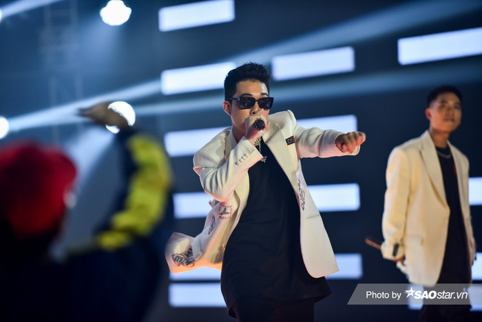 6 khoảnh khắc ấn tượng 'choáng ngợp' nhất tập 10 King Of Rap: Sân khấu đẹp mắt, Datmaniac 'rớt tim' vì ICD Ảnh 19