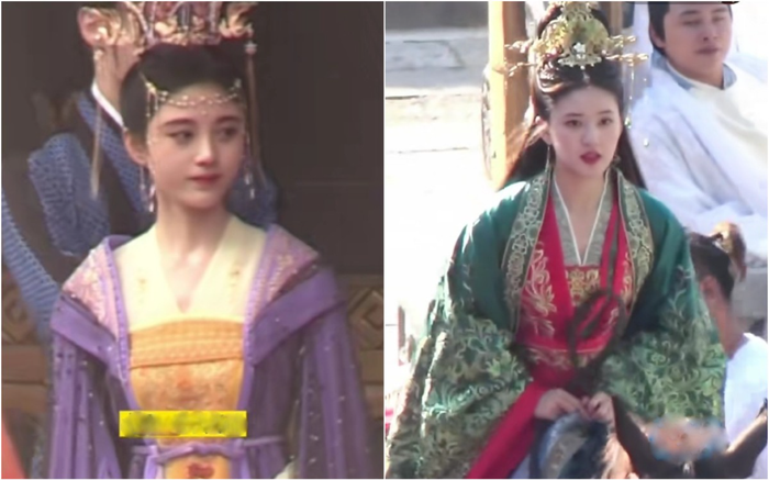 Cùng khoác trên người tạo hình như công chúa: Triệu Lộ Tư có vượt trội hơn Cúc Tịnh Y? Ảnh 2