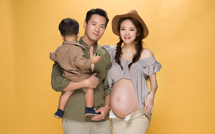 'Triệu Mẫn' An Dĩ Hiên đốn tim cư dân mạng với bộ ảnh khoe bụng bầu cuối thai kỳ Ảnh 2