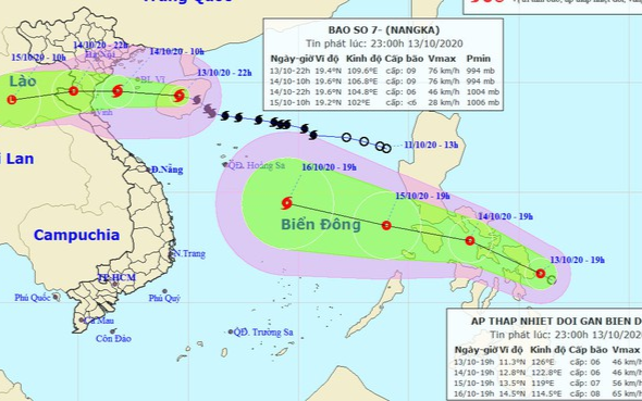 Bão số 7 đổ bộ vào đất liền, dần suy yếu thành áp thấp nhiệt đới Ảnh 2