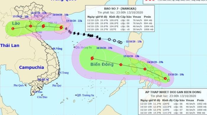 Bão số 7 đổ bộ vào đất liền, dần suy yếu thành áp thấp nhiệt đới Ảnh 1