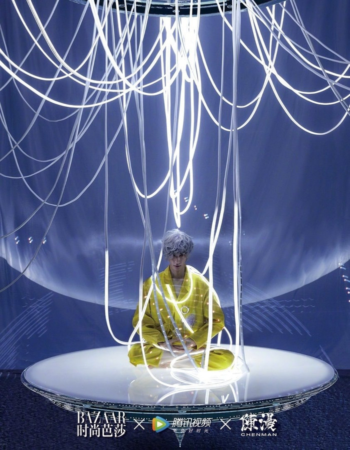 La Vân Hi hóa 'thiếu niên dũng sĩ' trên bìa Harper's Bazaar Star Ảnh 11