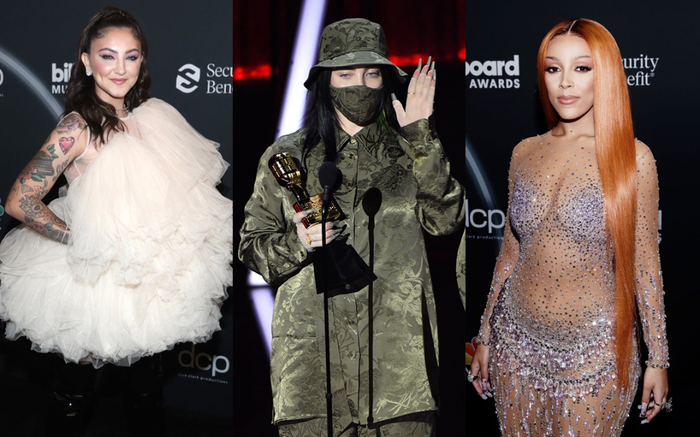 Thảm đỏ Billboard Music Awards 2020: Billie Eilish diện đồ kín bưng, không khí ảm đạm vì thiếu vắng nhiều tên tuổi đình đám Ảnh 2