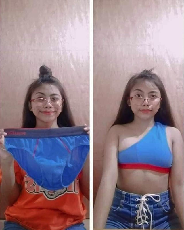 Tin được không, chỉ với một chiếc quần lót nam, khi quay ngược lại, mặc chéo qua vai là bạn gái có ngay mẫu áo croptop lệch vai trông thú vị đến lạ. 