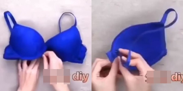 Một chiếc áo lót có thể sử dụng cho hai người, tính trên phương diện tiết kiệm thì điều này hoàn toàn hợp lý. 