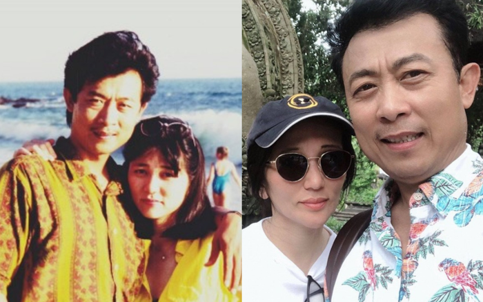 30 năm chuyện tình đẹp như cổ tích, Vân Sơn hiếm hoi nịnh vợ: 'Nàng có nét đẹp vượt thời gian' Ảnh 2