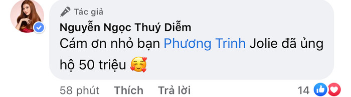 Thúy Diễm quyên góp được 481 triệu đồng sau 2 ngày kêu gọi để ủng hộ đồng bào miền Trung Ảnh 10