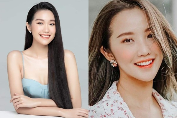 Hai nàng đều cười rất đẹp