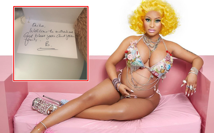 Nicki Minaj hạnh phúc thông báo hạ sinh con trai đầu lòng Ảnh 2