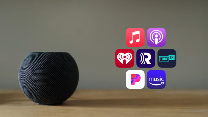 Spotify bị Apple cho ra rìa khi quảng cáo HomePod mini. (Ảnh: Apple)