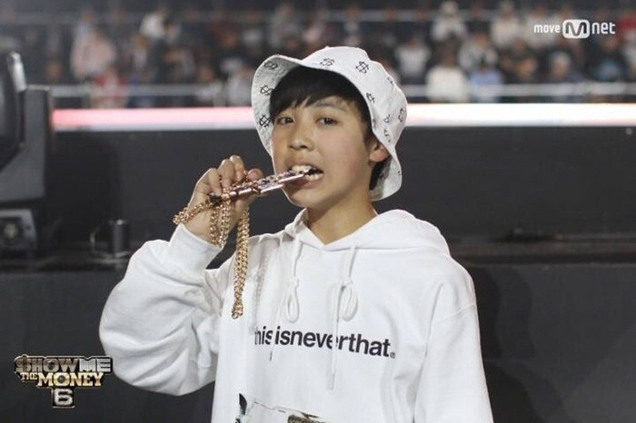 Jo Woo Chan là thí sinh nhỏ tuổi nhất trong lịch sử cuộc thi rap đình đám Show Me The Money.