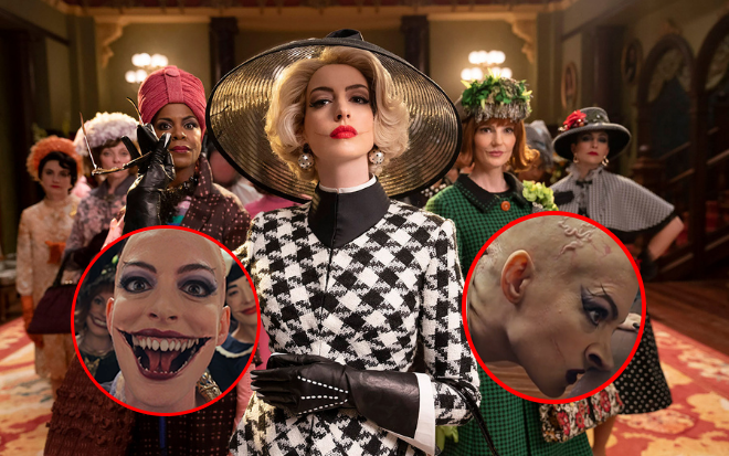 Mỹ nữ Anne Hathaway hiện nguyên hình phù thủy, dọa khán giả xanh mặt trong 'The Witches' Ảnh 2