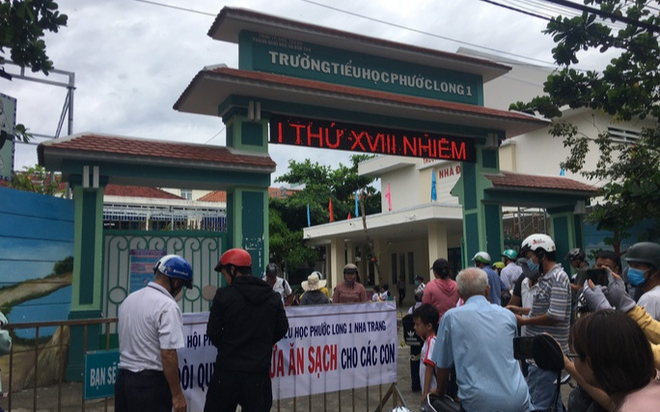 Một trường tiểu học ở Nha Trang bị tố cắt xén bữa ăn của học sinh Ảnh 2