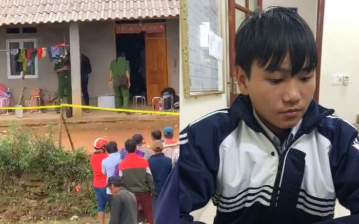 Đã bắt được nam sinh lớp 10 sát hại người phụ nữ tại nhà khi bị phát hiện trộm cắp tài sản Ảnh 2