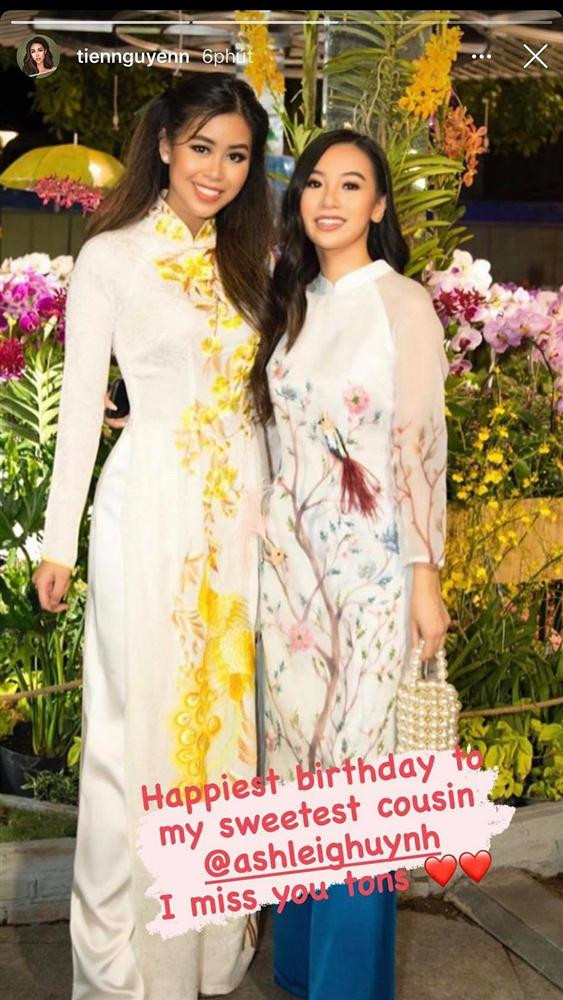 Tiên Nguyễn, con gái ông Johnathan Hạnh Nguyễn (bên trái) và chị họ Ashleigh Huynh (bên phải)