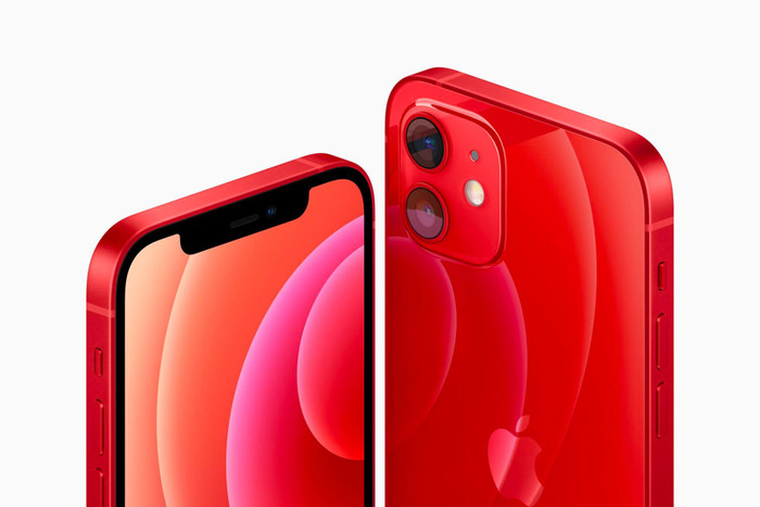 iPhone 12 nổi bật với màu đỏ. (Ảnh: Apple)