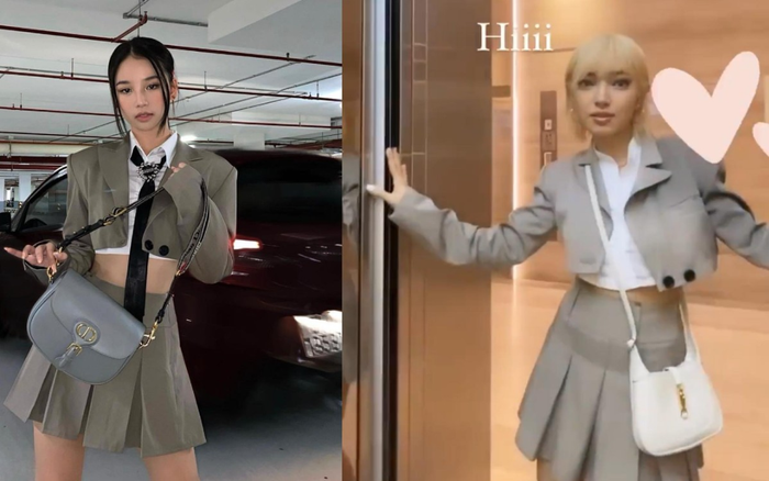 Chán lên đồ 'chặt chém', Amee & Châu Bùi hoá nữ sinh cấp 3 siêu gợi cảm Ảnh 2