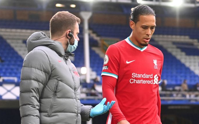 Van Dijk đứt dây chằng, nghỉ thi đấu 8 tháng Ảnh 2