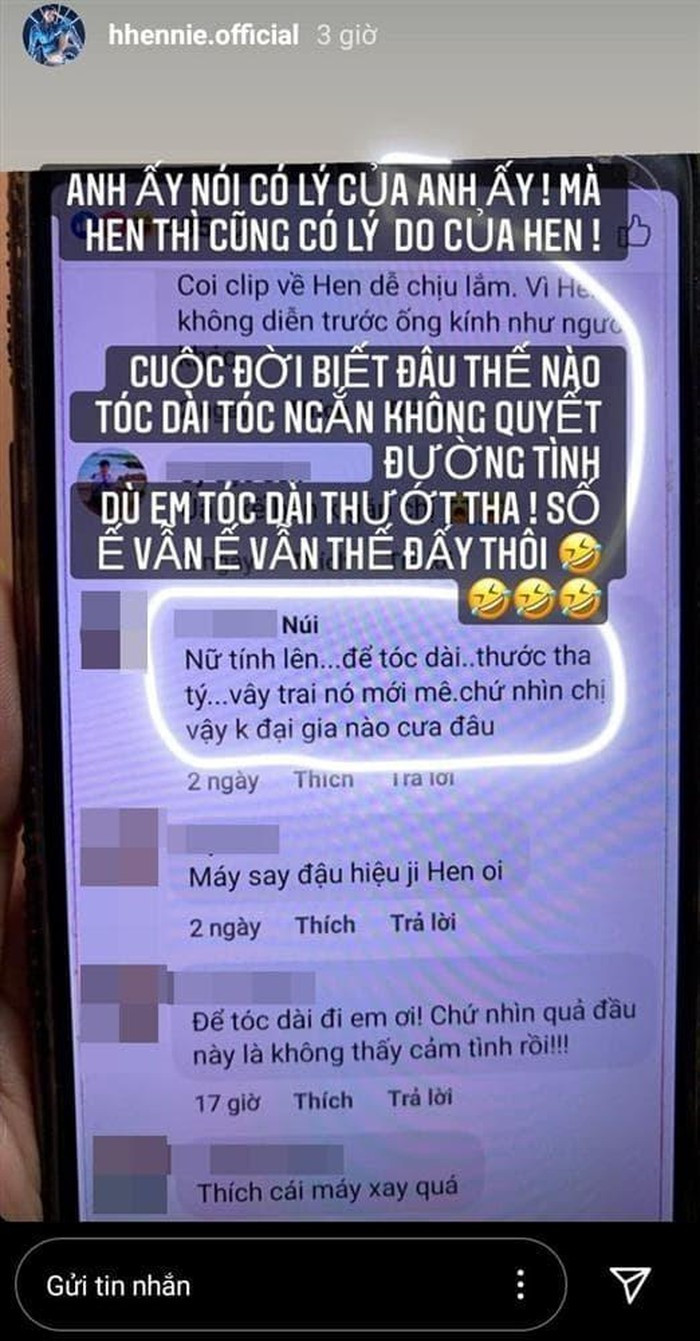 Dòng trạng thái đáp trả anti-fan của H'Hen Niê khiến cư dân mạng hả hê. 