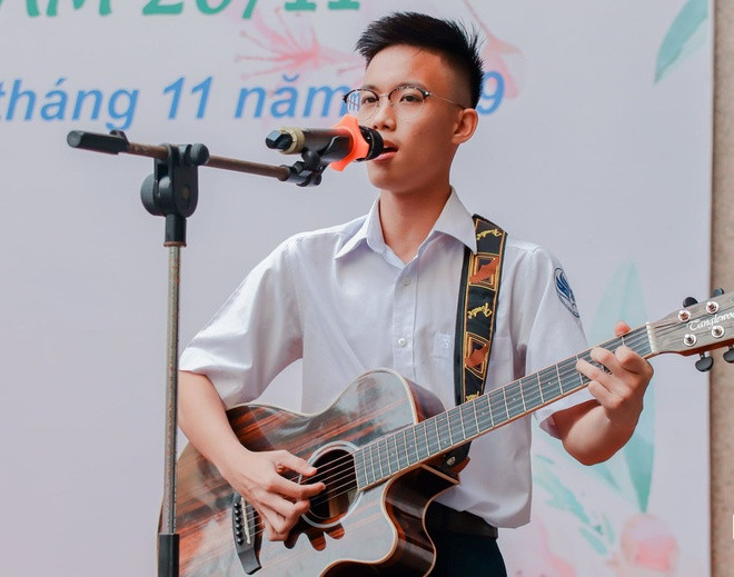 Nam sinh Võ Việt Phương. Ảnh: PTNK