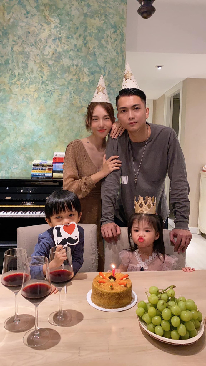 BigDaddy đăng ảnh gia đình hạnh phúc mừng sinh nhật bà xã Emily