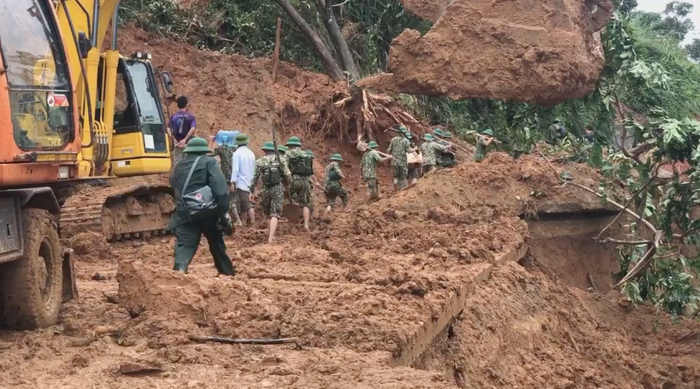 Công tác tìm kiếm đang được thực hiện